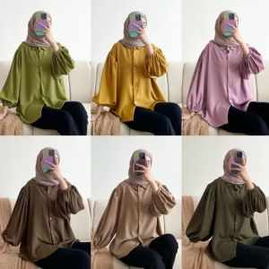 Zea Puffy Blouse Shakilla Polos