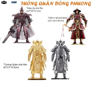 Mô Hình Chiến Binh Á Đông (Kim loại tự ráp)
