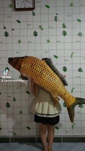 GỐI ÔM CHO BÉ HÌNH CÁ CHÉP 90CM CAO CẤP GIÁ RẺ