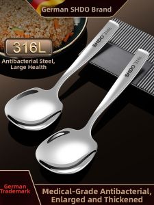 SHDO | Đũa servi inox tay dài lớn