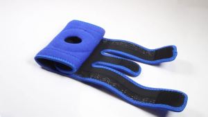 1/2/4Pcs Youth Open Patella Knee WrapNeoprene Knee Brace with Shock Absorbing Spring SupportAdjustable Strap Knee Pad for Kids