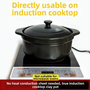 SHUDUODUN | Heat-Resistant Multi-use Thin Ceramic Clay Pot