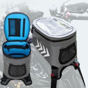 Universal Motorcycle Front Oil Tank Bag High-capacity Tools Package Phone Box Waterproof Pack Outdoor Riding Gears Accessories