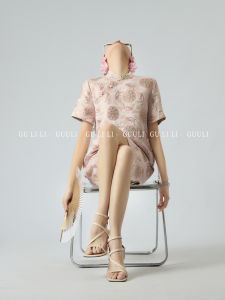 GULILI | Stylish Embroidered Cheongsam Dress
