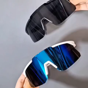 Kacamata Sporty Pria Wanita Fashionable Futuristic Kacamata Olahraga Sepeda Anti UV400 KA-296