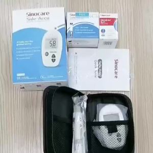 sinocare safe accu blood glucosemeter A Blood Glucose Meter Household Export