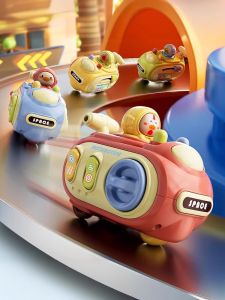 UBT | Press-Whistle Multi-Function Durable Cartoon Inertial Childrens Crash Toy Car
