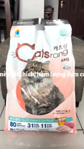 Thức ăn hạt cho mèo Catsrang 5kg mọi lứa tuổi protein cao kiếm soát lông hõ trợ tiết niệu girm hôi phân - DATE 2028
