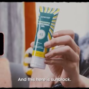 Azarine Hydrasoothe Sunscreen Gel SPF45 PA++++  [LOLOS UJI INVIVO INVITRO] BEST SELLER sunscreen kulit berminyak