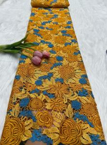 Vải Ren Cao Cấp Ladays Bán Buôn Sản Xuất Tại Hàn Quốc Chất Liệu Nặng Sang Trọng Nhiều Màu Sắc Kiểu Guipure Châu Phi Dùng Cho Áo Lễ Trang Phục Dạ Hội.