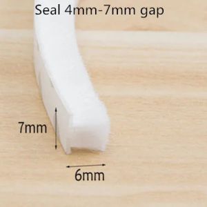 10/5Meters Brush Strip Self Adhesive Door Window Sealing Strip Home Door Window Sound Insulation Seal Film Door Weather Strip