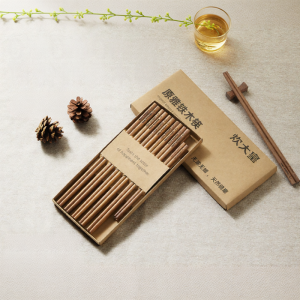 COOKER KING | Antibacterial Mildew-Resistant Anti-Slip Heat-Resistant Wooden Chopsticks