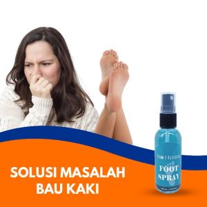Parfum Pengharum Bau Kaki Bio Herbal Foot Spray Original