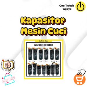 KAPASITOR MESIN CUCI 2 TABUNG (AQUA SANKEN SHARP POLYTRON PANASONIC)