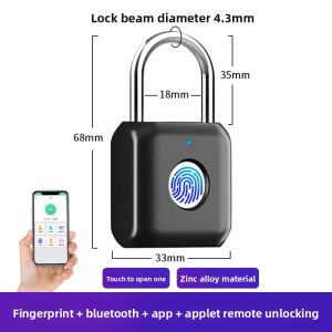 elinksmart | Fingerprint Password Waterproof Remote Control Electronic Lock