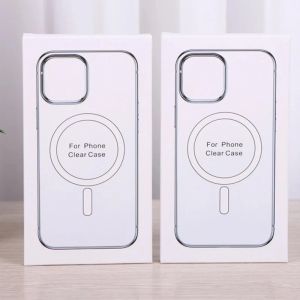 คริสตัลOriginal MagnecticสําหรับiPhone 13 12 11 14 15 16Pro MaxสําหรับMagsafeไร้สายชาร์จฝาครอบ