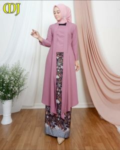 COD-STELAN WANITA TERBARU SET SANJANI BAHAN COTTON YORIS-SET ROK KEBAYA RINJANI KEKINIAN 2023