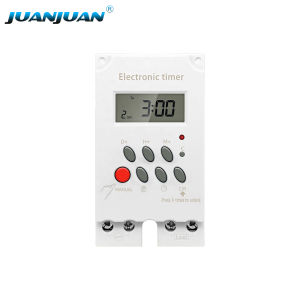 KG316T-II Digital Timer 220V 3A Programmable Timing Control Switch Time Relay Micro-computer Electronic Time Switch Relay