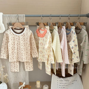 Pure Lycra Cotton Childrens Underwear Home Wear Set