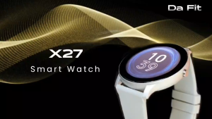 2025 XM  X27 Smart Watch HD Full Touch Screen Voice Calling Smartwatch Sport Fitness Tracker Health Monitoring IP68 Waterproof for Men Women