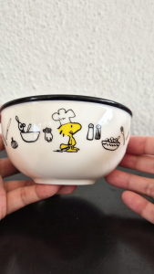 Lenox Chef Snoopy porcelain Woodstock bowl
