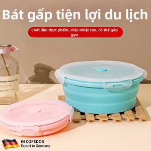 WEVOLA | Bát Silicon Chống Nóng Gấp Đựng Di Động