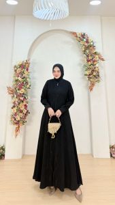 GAMIS ABAYA JUMNO ZAKIYA ABAYA MOTIF ABAYA TERBARU BY SINESA