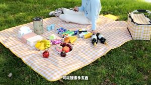 [1PC] Worthbuy Lightweight Camping Mat Foldable Waterproof Picnic Mat Tikar Plastik Tikar Lipat Outdoor Blanket 野餐垫