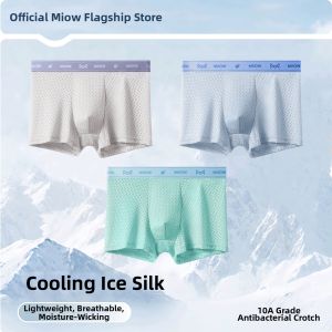 MiiOW | Breathable Men Ice Silk Mesh Padded Shorts
