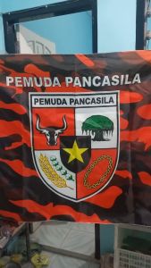 Bendera Pemuda Pancasila Indonesia PP Rumbai