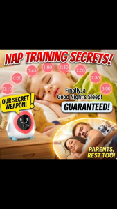 [SG Stock] Kids Sleep Trainer Alarm Clock | Toddler Wake Up Light & Sound Machine | Digital Clock with Night Light & Nap Timer
