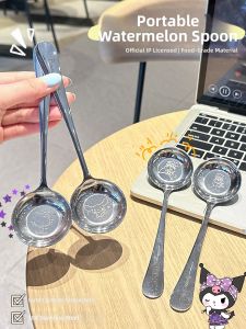 Aesthetic Household Personal Stainless Steel Spoon