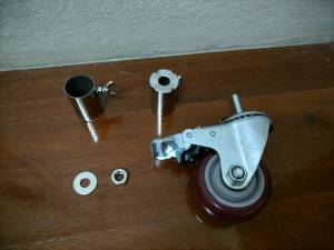 เครื่องเล่นใบหน้า อะไหล่ข้อต่อล้อราวตากผ้าสแตนเลส ล้อหมุนเป็นอเนกประสงค์ มีแบบรู 8.5 mm และแบบรู 13 mm แข็งแรงทนทาน