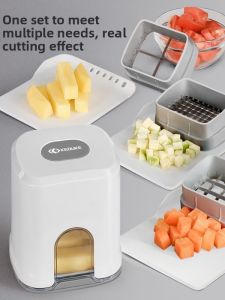 Kouke Multi-Functional Kitchen Tool for Cutting Vegetables And Fruits Commercial Grade Carrot Potato Cucumber Strip Cutter