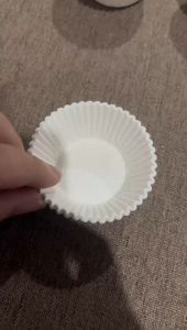 cake cases paper cup putih pendek isi 200 pcs