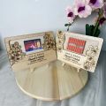 Frame Mas Kahwin Duit/ Kad Gold Bar/ Kad Dinar Ijab Qabul Hantaran. 
