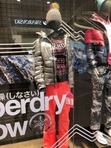 เสื้อโค้ทกันลม Superdry Snow สำหรับผู้หญิงแห้ง การเล่นกีฬา ลดรูปลักเซอร์