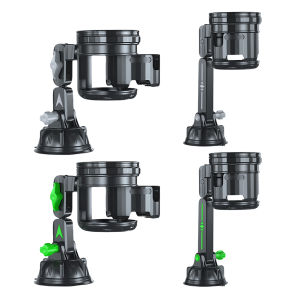 Suction Mounted 2-in-1 Car Cup Holder - No-Slip Design for Safe Drink Storage and Easy Access