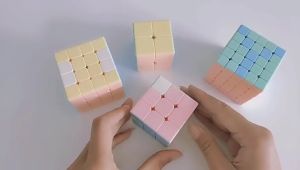 Doti Rubiks Cube รูบิค เสียงสี 2X2 3x3 4x4 5x5 ลูกบิด รูบิก หมุนลื่น ของเล่นฝึกสมอง แถมสูตรการเล่น