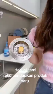 PERIMOM - Filter kotoran wastafel dapur penutup saluran pembuangan anti-penyumbatan anti-bau dan anti serangga FA