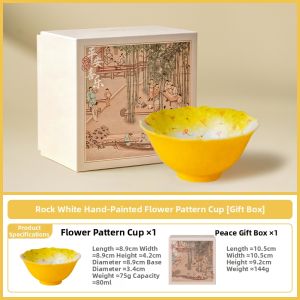 SHUANGYU | Personalized Hand-painted Ceramic Teacup