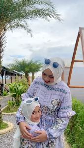 Gamis Anak Maxmara Lux Couple Ibu Neeca Kiddos Gamis Anak Murah SIZE 6 8 10 12 14 Y