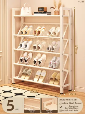MENGSIYUAN | Slim Multi-level Shoe Rack