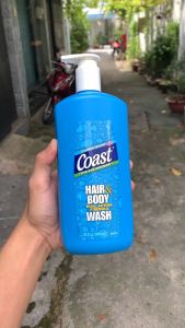 Sữa tắm gội nam 2in1 Coast Classic Scent 532ml Mỹ - Hàng nhập khẩu