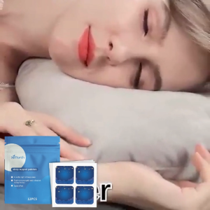Ximonth Night Relaxation Sleep Patches 12pcs - Natural Herbal Calm Body Patches Gentle Stress Relief Patch for Peaceful Rest