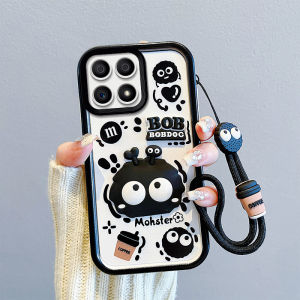 Honor X30i Cute Girl Silicone Phone Case Student Protection Cover Adorable Y-ANOO Simple Design Korean Style Shockproof Shell