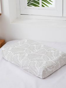 Thickened Cotton Sateen Latex Pillowcase Memory Pillow Cover Single Side 40x60cm Bedding Accessories for Single Pillow