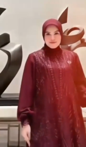 Gamis Dewasa Model Terbaru Lunna Lace Dres Ceruty Babydoll Mix Fulll Brukat M L XL XXL Dress Kondangan Wanita Elegan Jumbo Baju Muslimah Remaja Kekinian Ootd Hijab