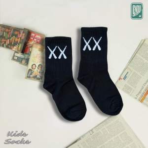 Kaos Kaki  Oldschool Motif Merk Skate Panjang - Hosela Project