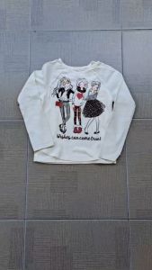 TSE Kaos Anak Cewek Perempuan Lengan Panjang Garanimal 5-6 Tahun ACS